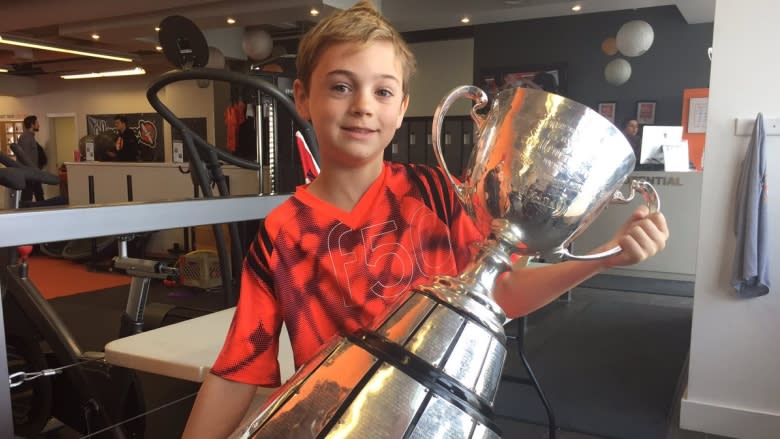 Grey Cup winner Matt Albright says it's 'surreal' bringing cup home