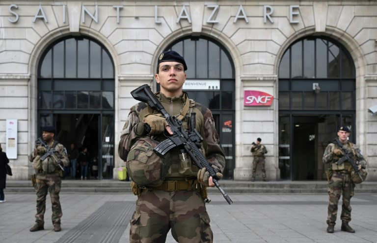 Frankreich hat befreundete Länder um die Entsendung tausender Sicherheitskräfte gebeten, um die Sicherheit bei den Olympischen Sommerpielen in Paris zu gewährleisten. (Bertrand GUAY)