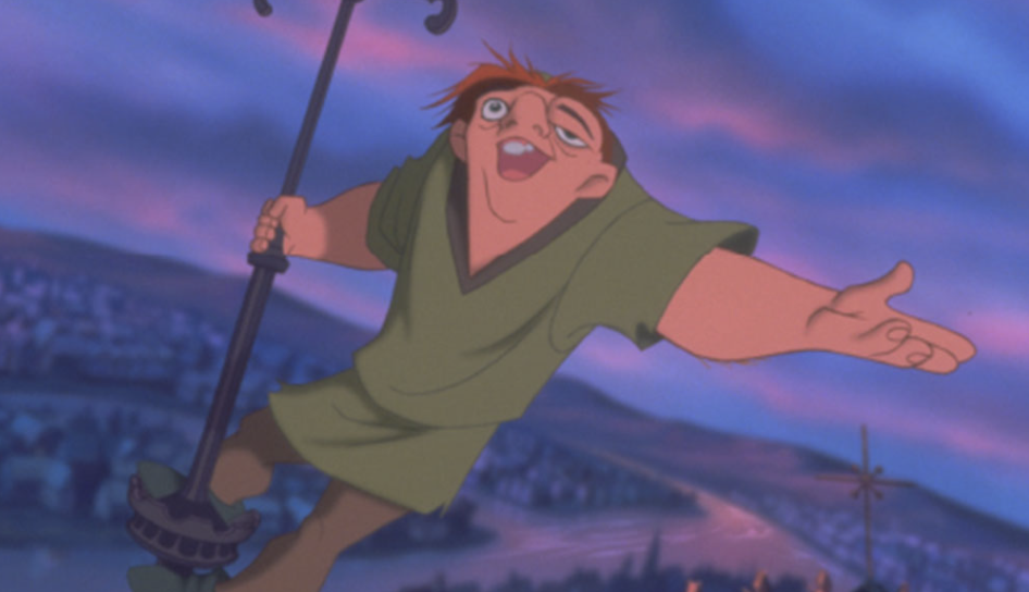 the hunchback singing