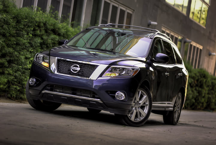 5. <a href="http://autos.yahoo.com/nissan/pathfinder/" data-ylk="slk:Nissan Pathfinder;elm:context_link;itc:0;sec:content-canvas" class="link ">Nissan Pathfinder</a>: Of the Japanese automakers, Nissan saw the largest drop in reliability rankings, falling from No. 13 to No. 22. In spite of its "quiet and spacious" cabin, the newly redesigned SUV received a reliability ranking well below average.