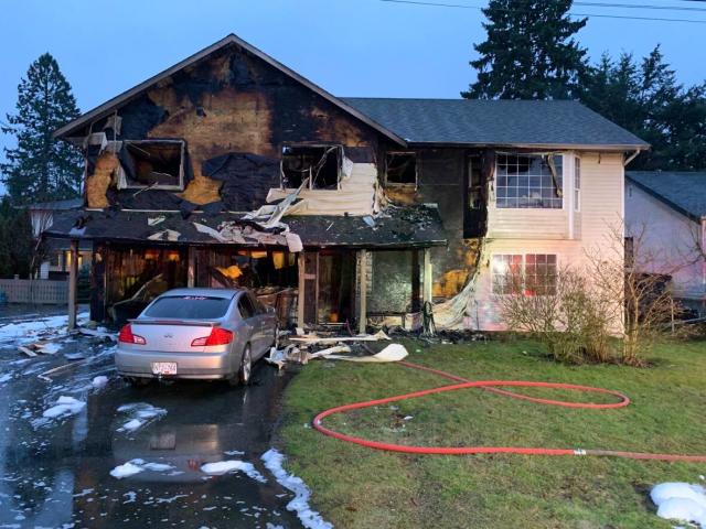 One person injured, several pets killed in Chilliwack, B.C., house fire -  Yahoo Sports