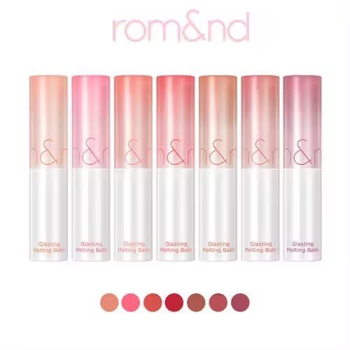 [100% Original] Rom&nd Glasting Melting Balm 3.5g (9 Shades). (Photo: Lazada SG)