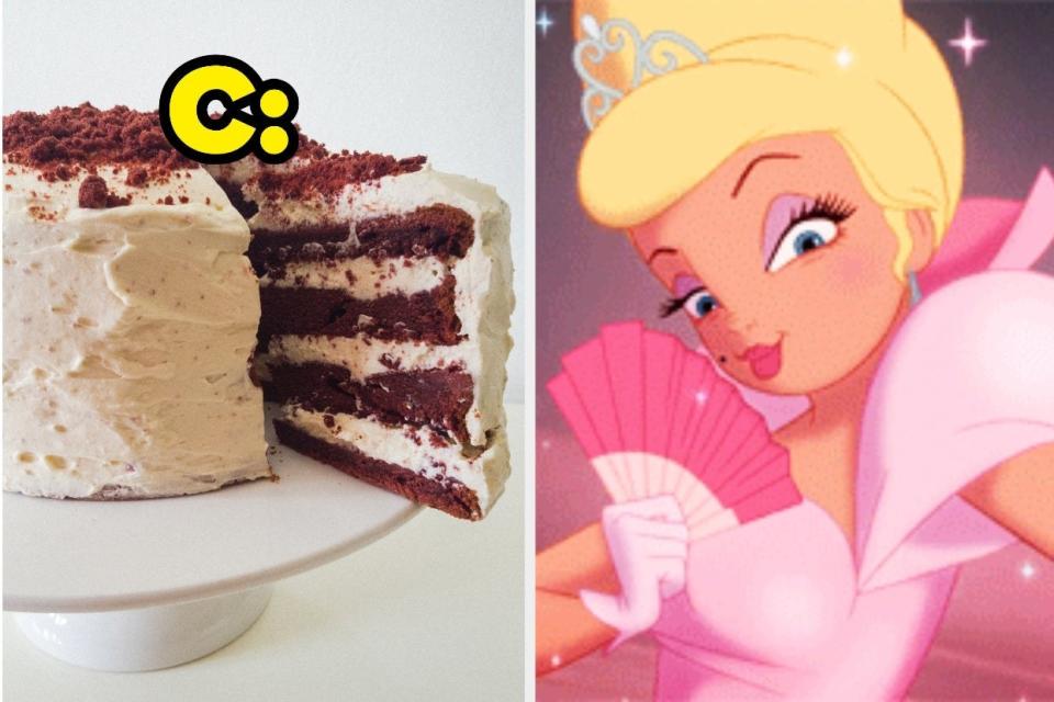 Cake and charlotte from "Princess and the Frog"