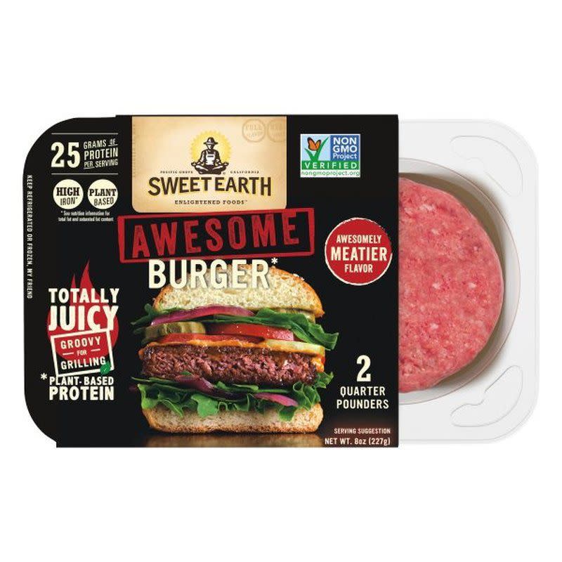 5) Sweet Earth Awesome Burgers, 2-Count