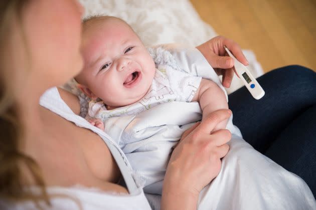 Babies and young children are most likely to exhibit symptoms of parechovirus. (Photo: JGI/Jamie Grill via Getty Images)