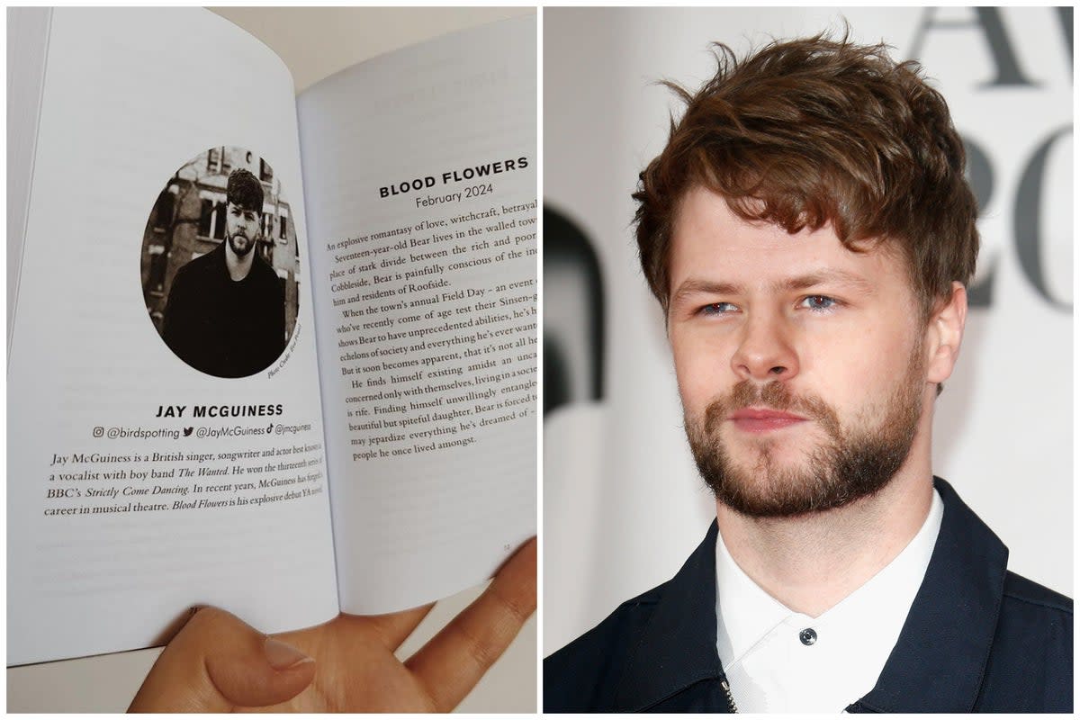 Jay McGuiness says he feels ‘pretty high energy’ as he prepares to release his first fiction book  (ES Composite)
