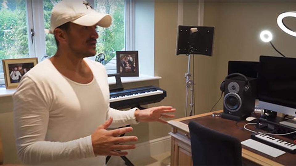 peter andre recording studio