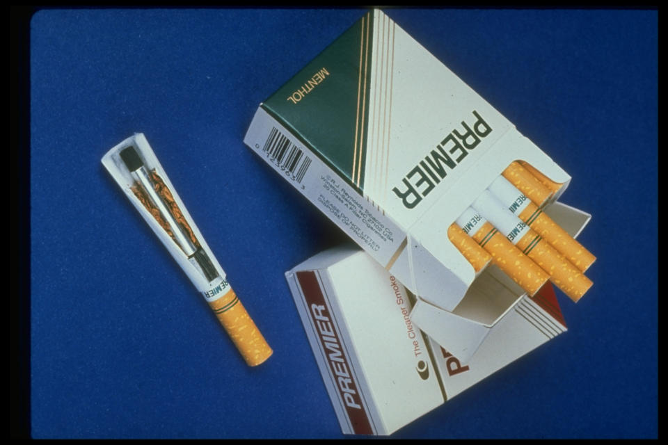 Die Premier sollte das Rauchen revolutionieren, wurde stattdessen aber zum Megaflop (Bild: Jim Stratford/The LIFE Images Collection via Getty Images/Getty Images)
