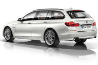 <p>The 402bhp V8 550i may lack the glamour and power of the M5, but those model-specific <strong>twin-exhausts </strong>give the game away of this ultimate Q-car. Most came fully loaded: ensure yours has the useful head-up display and adaptive cruise options. There are around 321 on UK roads today, but the one you want is the estate, with just a handful of the 2010-2017 F10 generation ever sold. There is currently a fully-loaded 44k-miles 2013 estate Japanese import up for sale, for <strong>£20,995</strong>.</p><p><strong>How to get one: </strong>550i F10s start at <strong>£9000</strong>, whereas previous generation 550i E60s start at <strong>£5000</strong>.</p>