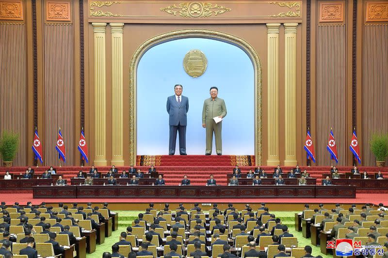 First-day Sitting of 7th Session of 14th SPA of DPRK held in Pyongyang