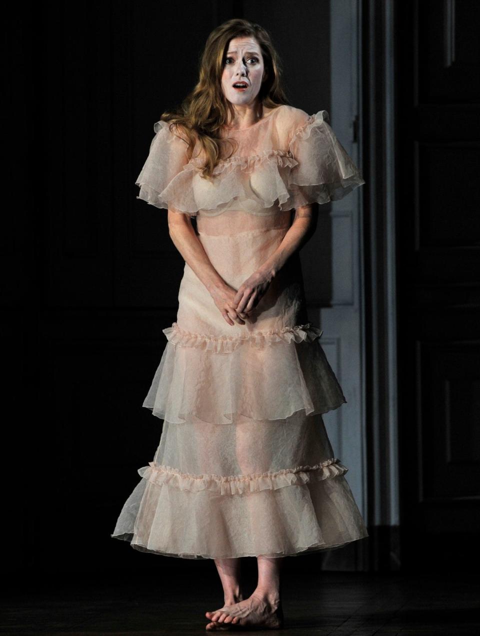 Adventurous soprano: Barbara Hannigan as Ophelia in Glyndebourne's production of Brett Dean's Hamlet - Robbie Jack/Corbis via Getty Images