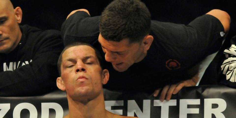 Nate Diaz and Nick Diaz.