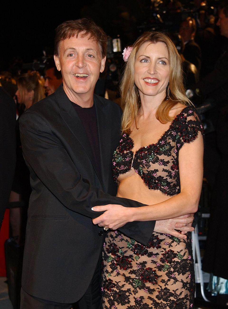 Paul McCartney and Heather Mills