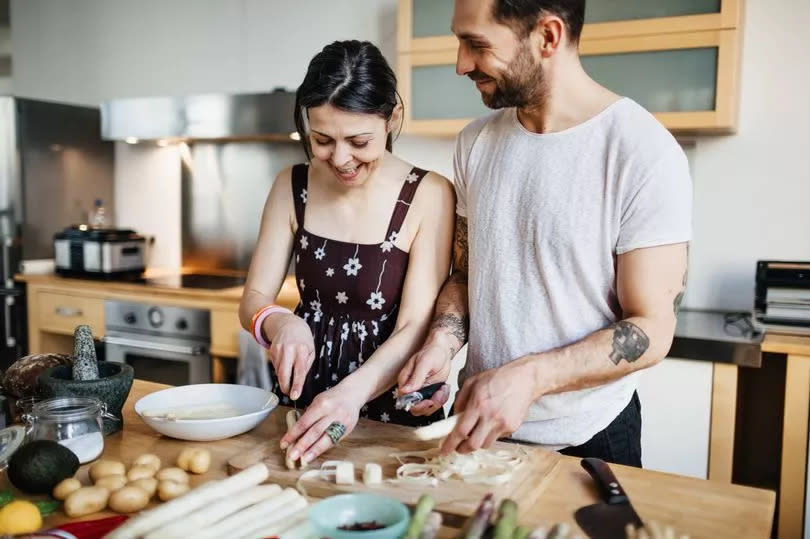 Cooking with potatoes