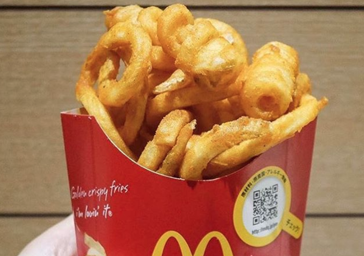 McDonald’s sells curly fries, so now our lives are complete