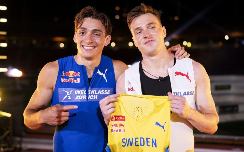 Duplantis and Warholm