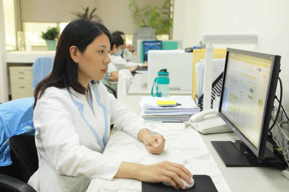 vocol.ai語音醫療紀錄助手可協助醫療人員減少70%以上繁雜文書工作。（圖／犀動智能提供）