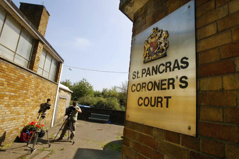 The outside of St Pancras Coroner's Court