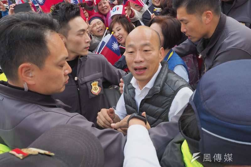 國民黨內評估，韓國瑜角逐直轄市長的可能性高於搶黨主席。（林瑞慶攝）