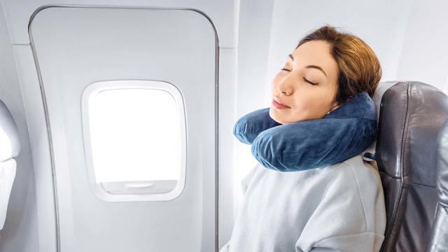 Stay Comfortable in Any Airplane Seat with These Neck Pillows