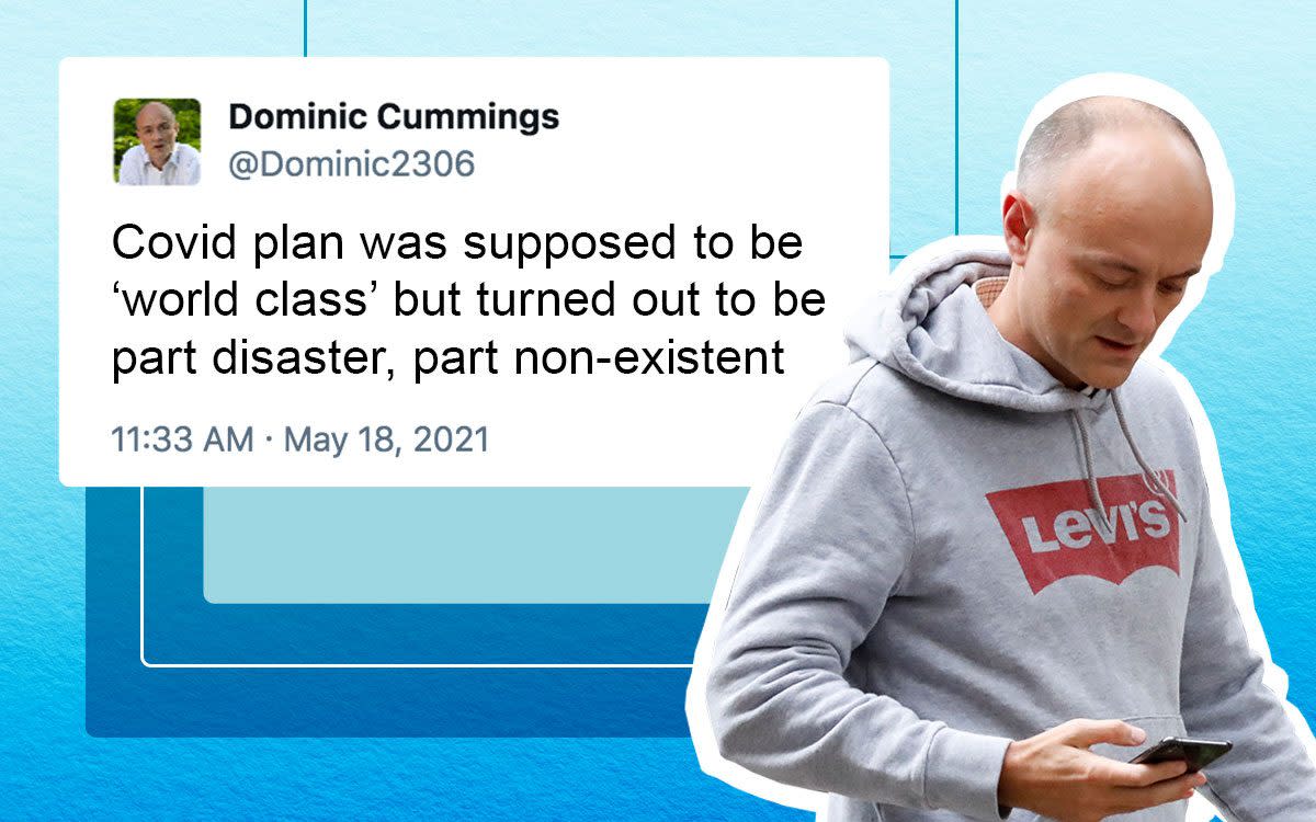 Cummings' tweet