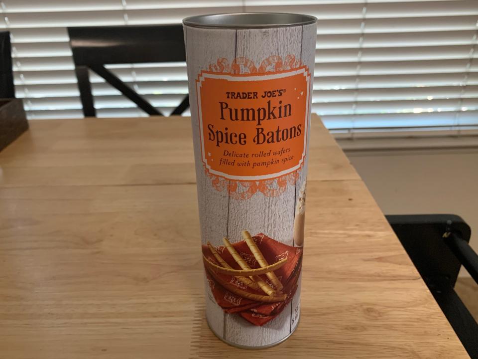 pumpkin spice batons