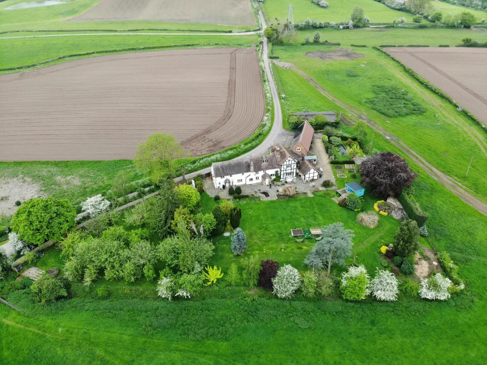 A view of the residence of Nick Lupton, in Worcester, Britain May 12, 2023. / Credit: Nick Lupton/Handout via REUTERS