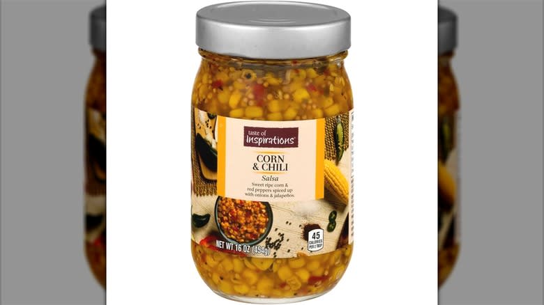 corn & chili jarred salsa