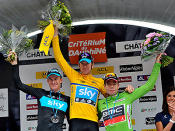 Evans was in great form early in the 2012 season, winning the Criterium International before grabbing third overall and the green jersey at the Criterium du Dauphine. But he failed to defend his Tour de France title, finishing seventh overall.