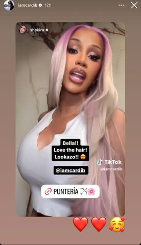 <p>Instagram | Cardi B</p>