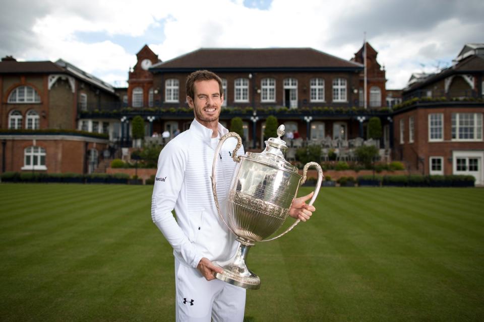 Murray, 37, is a five-time winner at Queen’s Club (Getty Images)