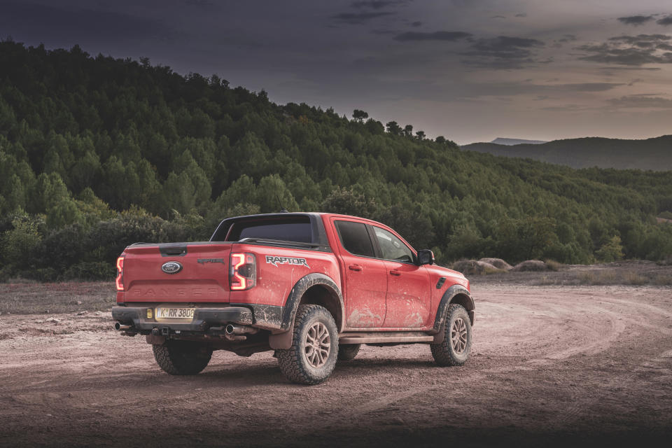 The Ranger Raptor accounts for one in 20 pickup trucks sold in Europe.  (Ford)