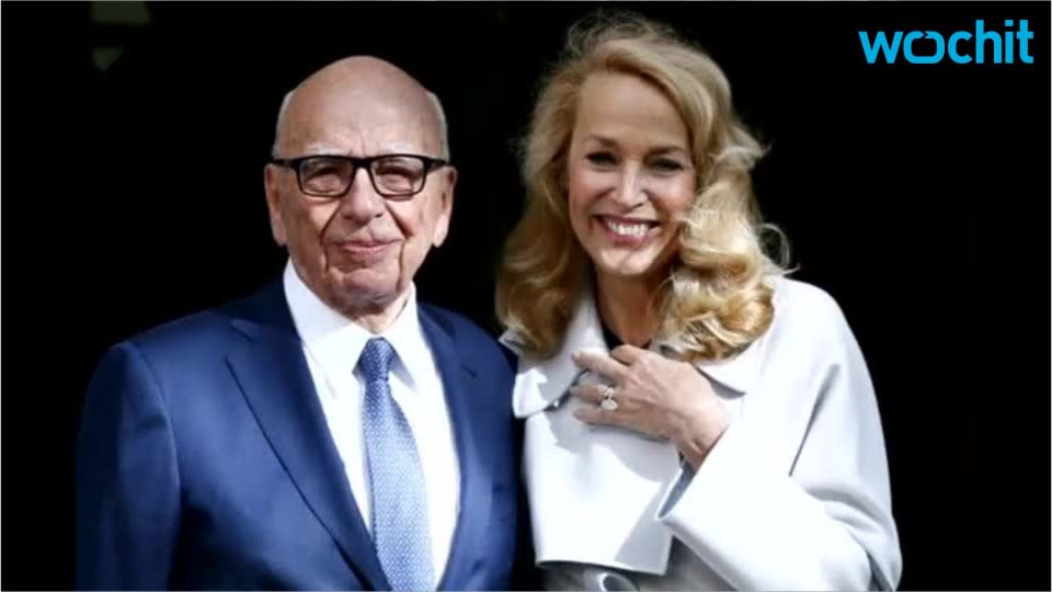 Rupert Murdoch and Jerry Hall Tie The Knot In London