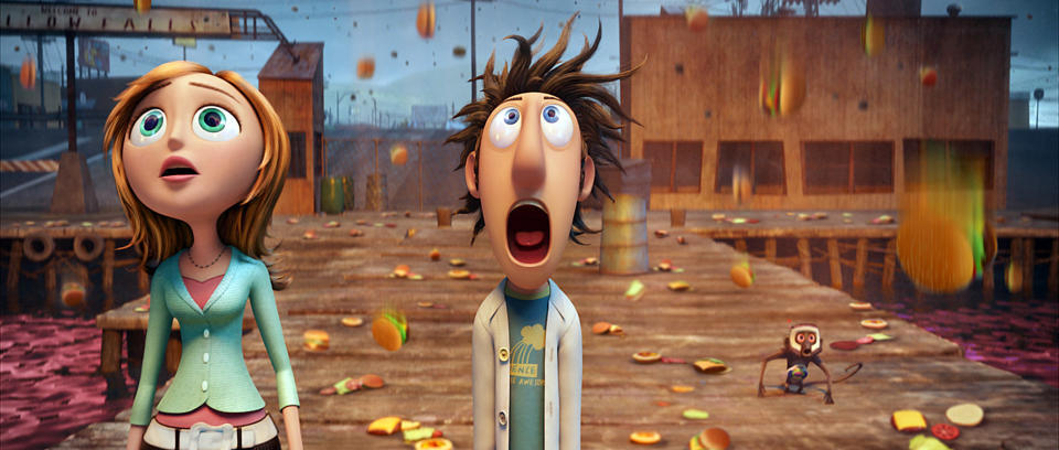 Screenshot from "Cloudy with a Chance of Meatballs"