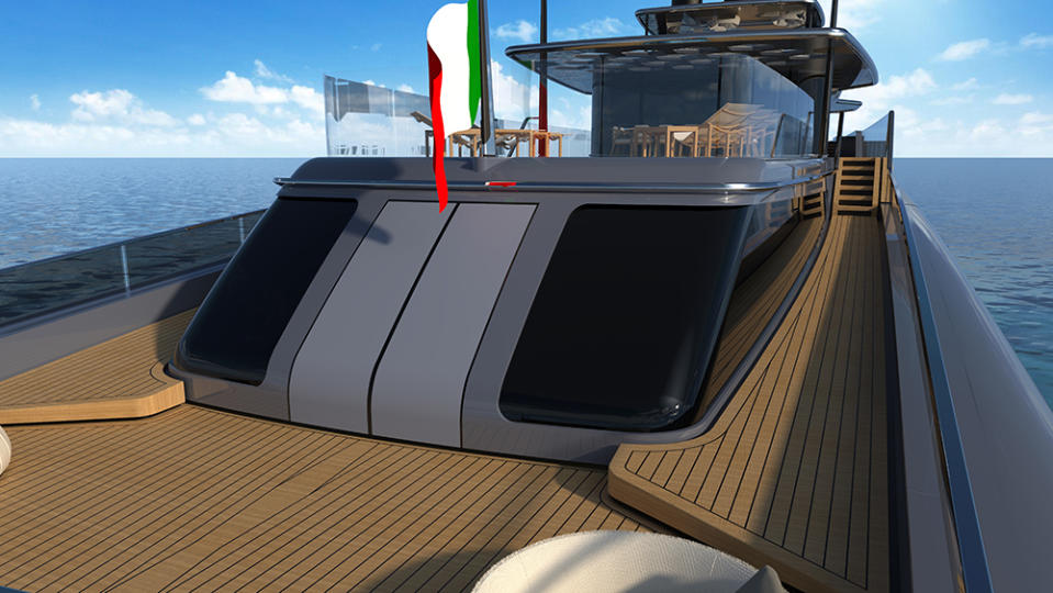 Baglietto 213-foot megayacht V-Line