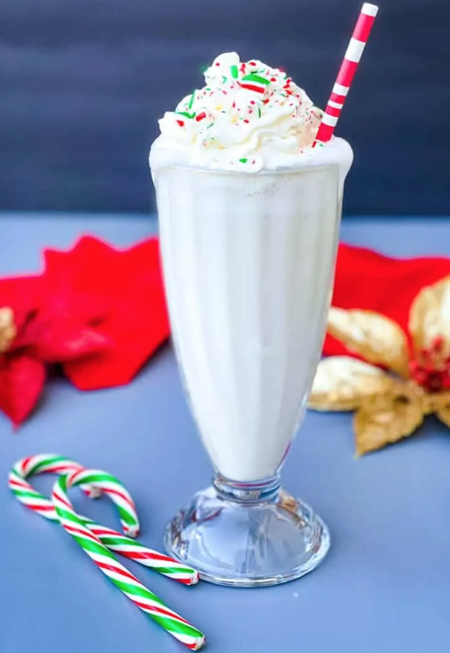 peppermint milkshake