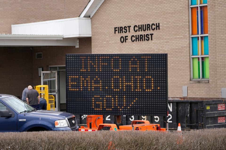 A health assessment clinic has been staged at First Church of Christ in downtown East Palestine for the last two weeks.