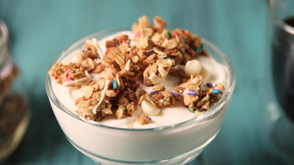 Birthday Cake Granola