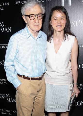 Rob Kim/FilmMagic Woody Allen and Soon-Yi Previn in New York City on July 15, 2015