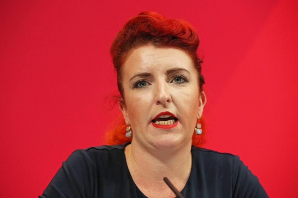 The National: Shadow transport secretary Louise Haigh