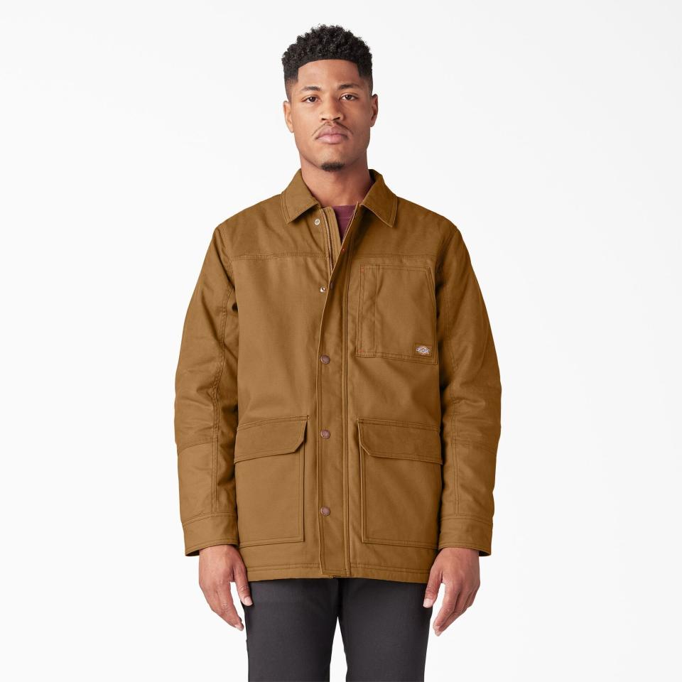 <p><a href="https://go.redirectingat.com?id=74968X1596630&url=https%3A%2F%2Fwww.dickies.com%2Fcoats-jackets%2Fwaxed-canvas-chore-coat%2FTJ401MS%2B%2B2X.html%2F&sref=https%3A%2F%2Fwww.menshealth.com%2Fstyle%2Fg43413341%2Fbest-waxed-canvas-jackets-for-men%2F" rel="nofollow noopener" target="_blank" data-ylk="slk:Shop Now;elm:context_link;itc:0;sec:content-canvas" class="link ">Shop Now</a></p><p>Waxed Canvas Chore Coat</p><p>dickies.com</p><p>$159.99</p>