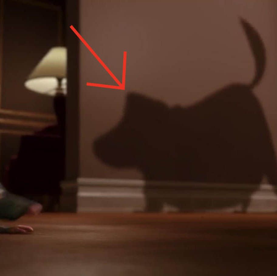 Pixar Easter Eggs - Dug in Ratatouille