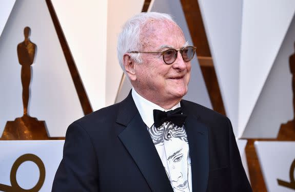 HOLLYWOOD, CA - MARCH 04:  James Ivory attends the 90th Annual Academy Awards at Hollywood & Highland Center on March 4, 2018 in Hollywood, California.  (Photo by Frazer Harrison/Getty Images)