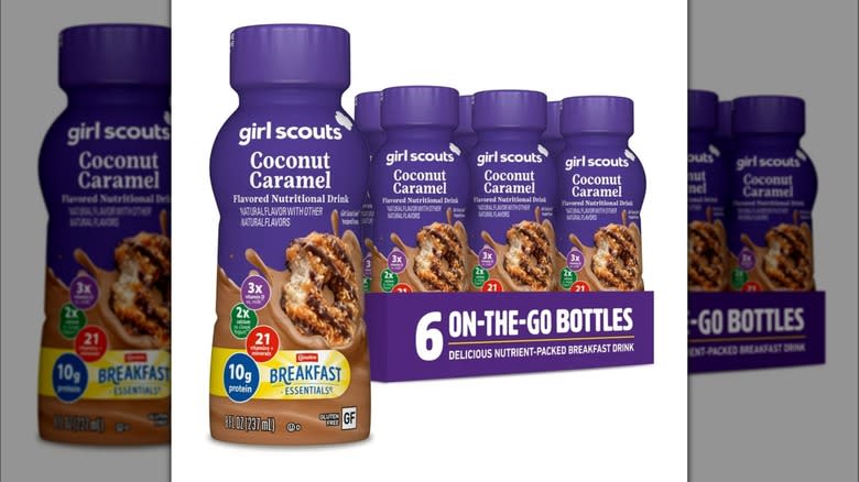 Girl Scout Breakfast Essentials shakes