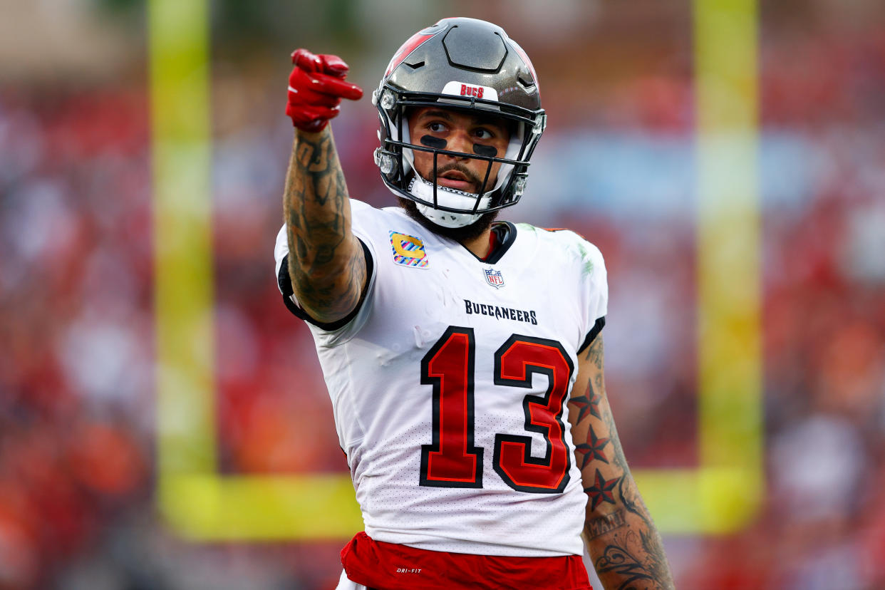 Tampa Bay Buccaneers wide receiver Mike Evans has a catch of at least 24 yards in 13 of his last 18 games. (Nathan Ray Seebeck/USA TODAY Sports)