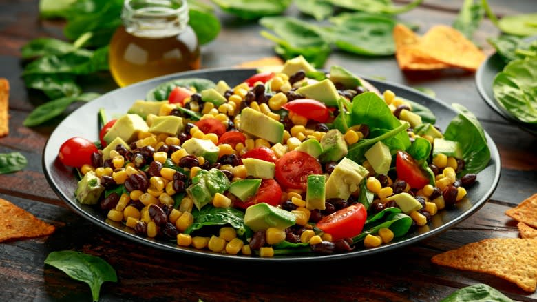 corn tomato avocado salad