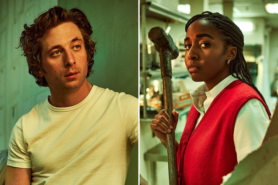 Jeremy Allen White and Ayo Edebiri in ‘The Bear’ (FX)