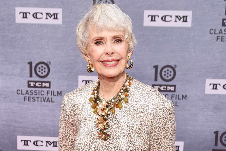 <p>Presley Ann/Getty Images</p> Barbara Rush attends the 30th Anniversary Screening of "When Harry Met Sally" at the TCM Festival in 2019