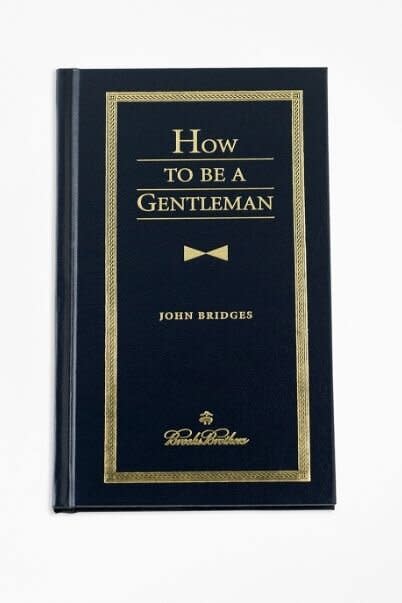 “How To Be A Gentleman” Book