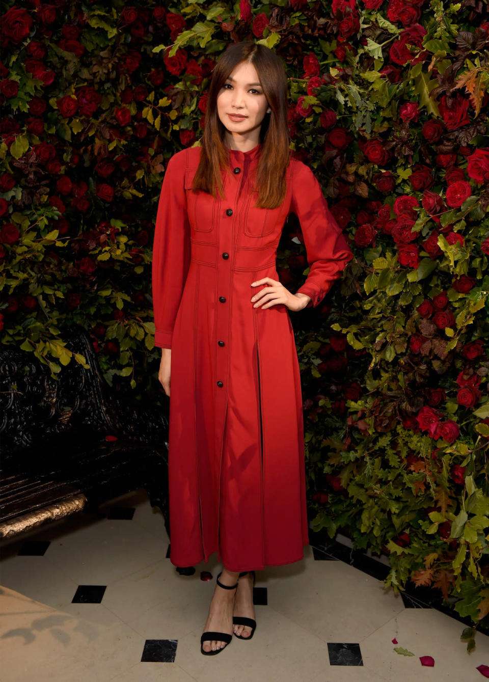 HIT: Gemma Chan at a Burberry fragrance launch event